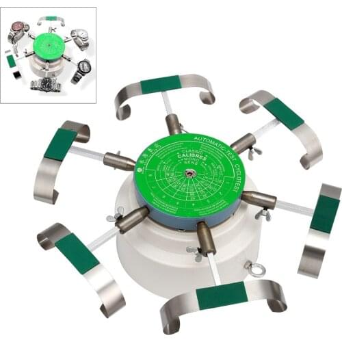 110V / 240V Automatic Watch Winder Left Right Rotation for 6 Watches Repair Tool - US/EU