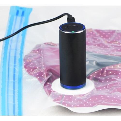 Automatic Air Vacuum Pump Mini USB Powered Electric Vacuum Pump Food Sealer Food Clothes Sealing Vacuum Pump Sealing Machine