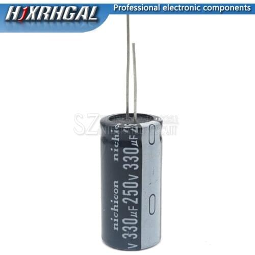 1PCS 250V330UF 18x35 250v 330uf 18*35 Electrolytic capa Electrolytic capacitor
