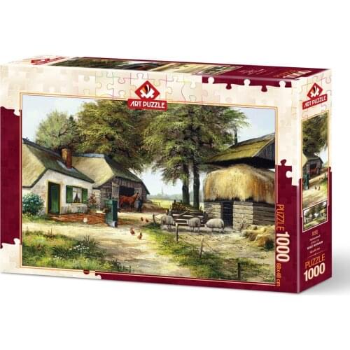 Art Puzzle Farm House 1000 Piece Jigsaw Puzzle