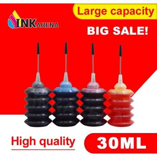 INKARENA 30ml 4 Bottle Printer Dye Ink For Canon PG445 CL446 PG440 CL441 PG40 CL41 PG545 CL546 PG50 CL51 PG510 CL511 PG540 CL541