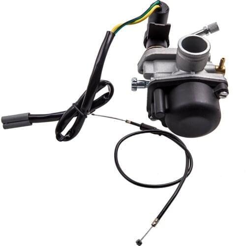 17.5MM Carburetor Carb Carby +E-Choke+Cable For Piaggio NRG 50 MC2 DD LC 1998 Sport Carburetor Carb Carby +E-Choke+Cable