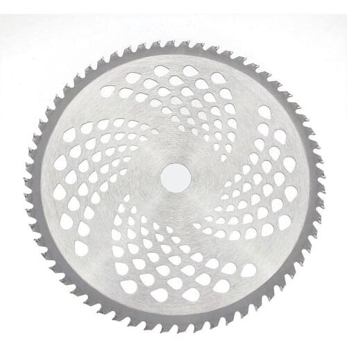 8 Inch 60 Teeth Brush Cutter Blade Lawn Mower Cutter Replacement Circular Saw Blade For Cutting Grass Tree Trimmer Blade Tool
