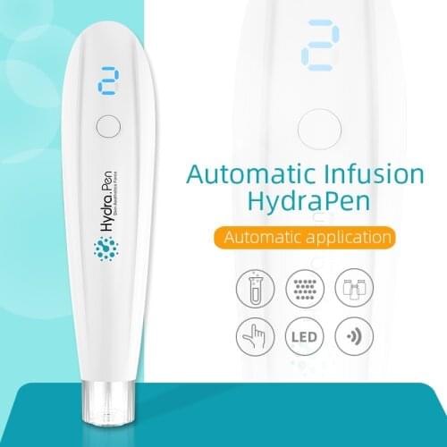 Newest H2 HydraPen facial Stem Cell Therapy nano Mesotherapy Electroporation Facial Machine hydra pen Micro Needling Pen