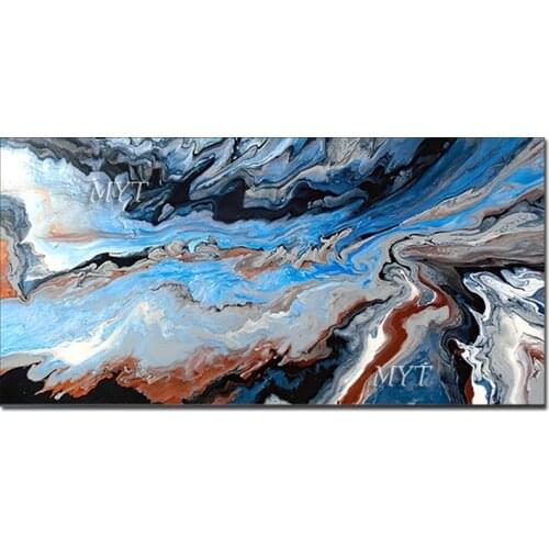 New Abstract Design Gold Foil Abstract Oil Painting Wall Decorative Item Canvas Paintings Picture Entrance Decor Art On Canvas