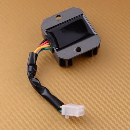 Plastic 5 Wires 12V Voltage Regulator Rectifier for Motorcycle Dirt Bike GY6 50 150cc