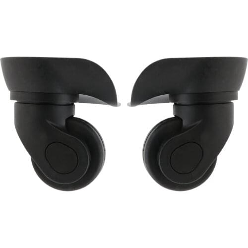 2 Pieces Specially Designed Swivel Suitcase Luggage Mute Casters Replacement Wheels for Travel