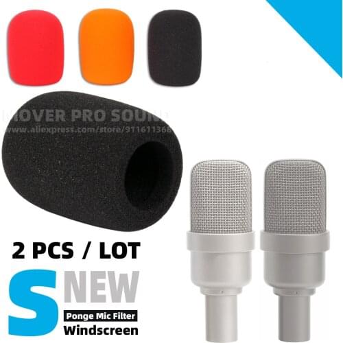 Windscreen Mic Foam Windproof Sponge For Neumann Microtech Gefell M 930 940 950 M930 M940 M950 Microphone Anti Pop Filter Cover
