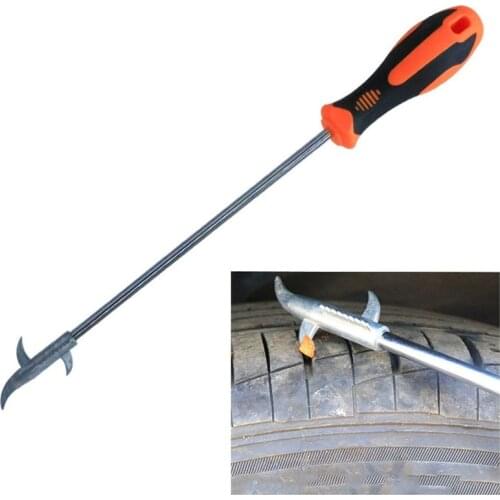 High Quality 1PC Car Tire Stone Cleaner Groove Broken Stone Remover Tire Cleaning Hook Tire Cleaning Tool Car-styling