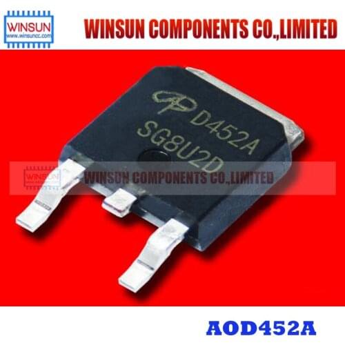 100PCS AOD452A D452A TO252 25A/55V N Channel MOSFET New Original