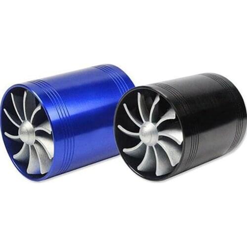 35% Hot Sales!!! Car Vehicle Turbocharger Turbo Compressor Fuel Saving Fan with Rubber Covers
