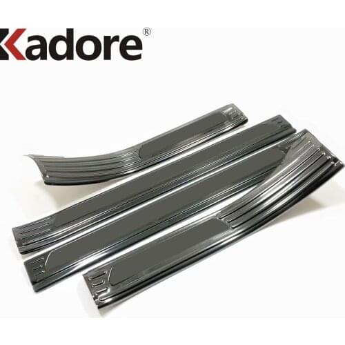 For Volkswagen For VW Golf MK8 Pro R 2021 2022 Stainless Steel Inner Door Sill Scuff Plate Cover Trim Car Accessories 4pcs