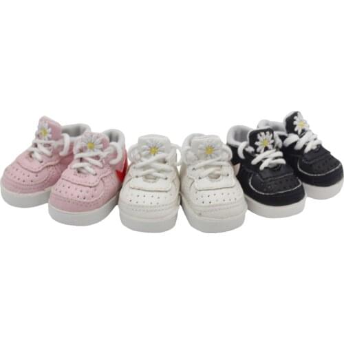 5*2.8cm Sports Shoes for EXO Plush Doll as Fit 14.5 Iinch Girl Dolls Shoes, 1/6 BJD Baby Dolls Accessories Toys