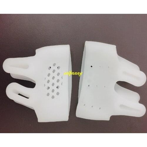 600pairs/lot Toe Separator Forefoot pad Silicone Braces Pad Thumb Protector Bigfoot thumb valgus separator hallux valgus