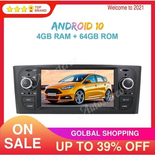Android 10 Car GPS Navigation car For FIAT old Punto 2005-2009 Linea 2007-2011 autostereo multimedia radio tape recorder NO DVD