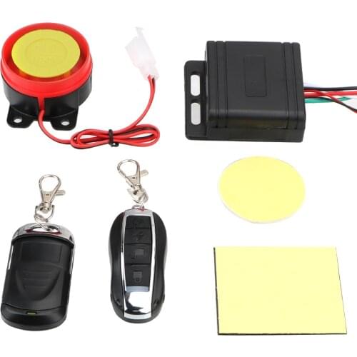 Interior Accessories Car Keyring 12V Remote Control Key Car Styling Security Alarm System Anti-theft Motorcycle Bike Smart Alarm