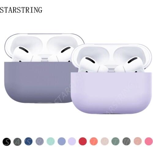 Cover for Airpods pro Air pods Case earphone Accessories Cute Silicone Protector Airpodspro Airpods cover Apple Airpods pro case