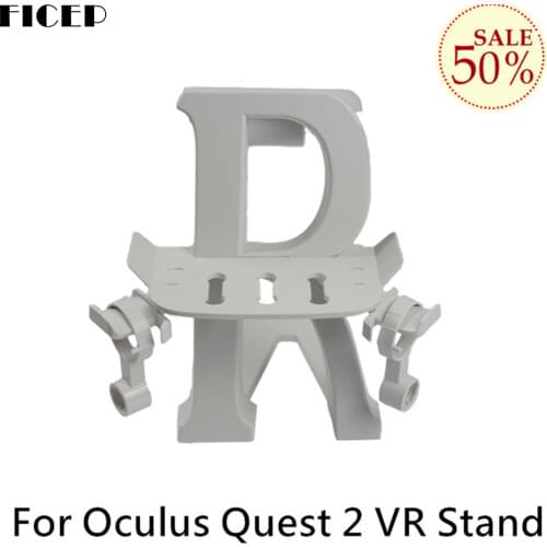 VR Stand For Oculus Quest 2 VR Headset Display Holder Game Controller Storage Mount For Oculus Quest 1/2 Rift S Accessories