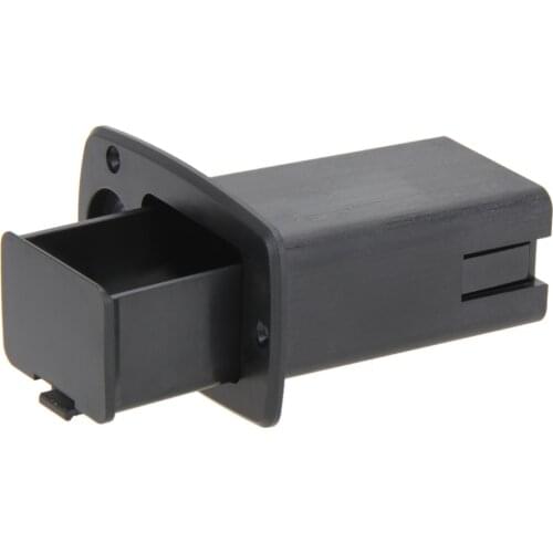 Guitar Parts 9V Battery Case Holder Cover Box for Acoustic Guitar Bass Pickup Black