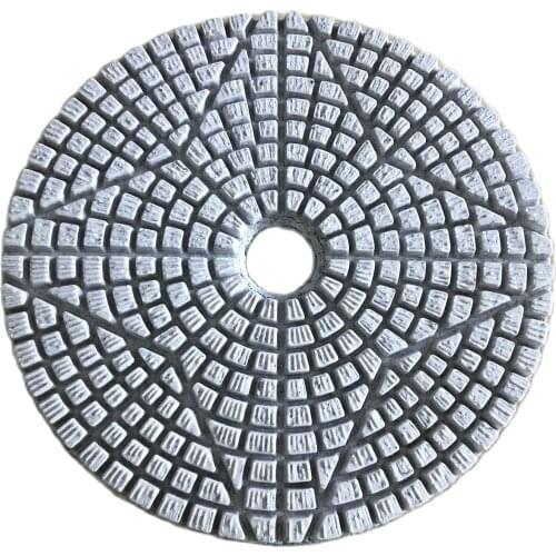 5PCS Abrasive Wet Diamond Polishing Pads 4 Inch 100mm Kit Wet For Granite Stone Concrete Marble Polishing Use Grinding Discs Set