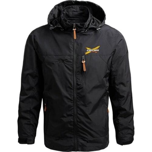 New 2021 Jacket Men Fashion Casual CAN-AM BRP Logo Mens Jacket Sportswear Bomber Jacket Mens jackets Z