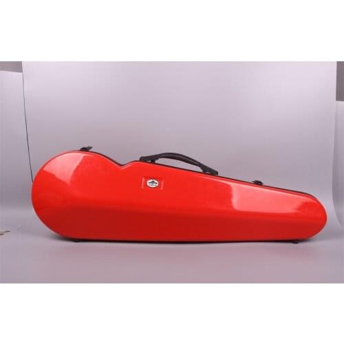 New Full size 4/4 violin case High strength composite material 1.7kg red color