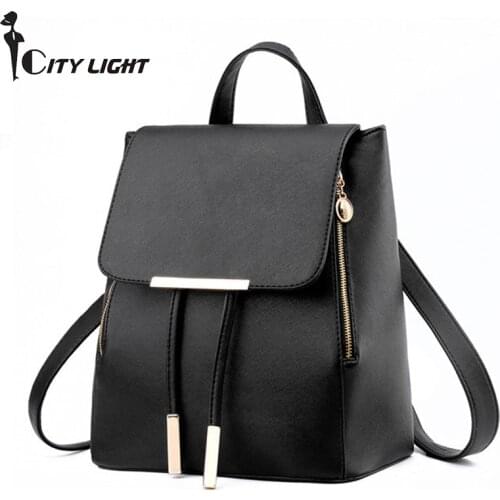 New Women Backpack Laptop Travel Bag Fashion School Bags for Teenagers and Girls Hand Backpack Leisure High Quality