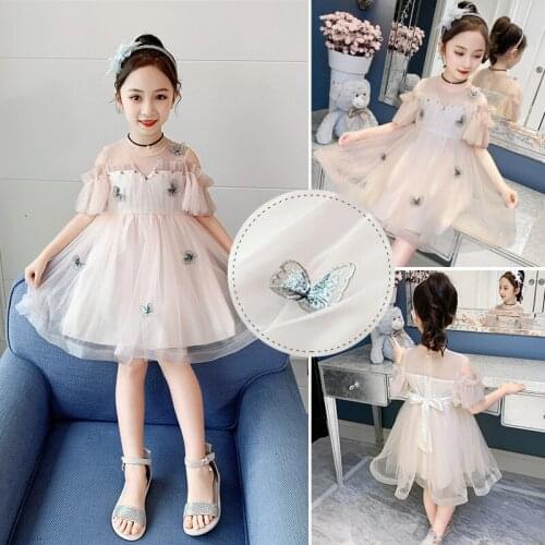 Girl clothes summer girls dress zomer kleding meisje 8 jaar 2020 children costume cute robe ete fille 12 ans