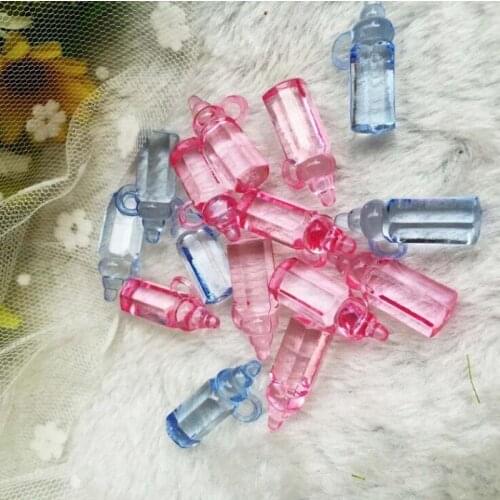 Feeder feeding nursing bottle pendant for Birthday Wedding baby shower Party Decoration DIY favor confetti gift box wrapper