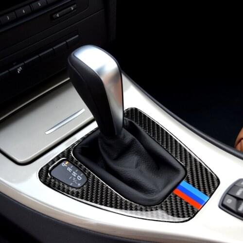 It Is Suitable For BMW 2005-2012 3 Series The Carbon Fiber Special E90 E92 Gear Panel - BMW Color