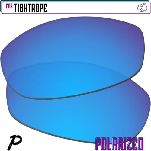 EZReplace Polarized Replacement Lenses for - Oakley Tightrope Sunglasses - Blue P
