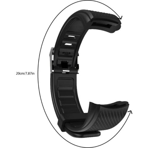 Universal Replacement Watch Bands Strap for C5S C6S C6T TPU Waterproof Bracelet Sports Sweatproof Portable Watch Wristband with