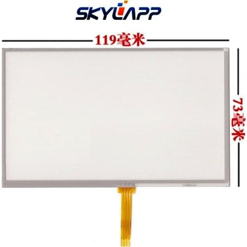 10 Pcs of 5''inch Touch screen for Onda VX580R VX580 VX580LE Touch Panel A1882A-G 119mm*73mm Touch screen glass Free shipping