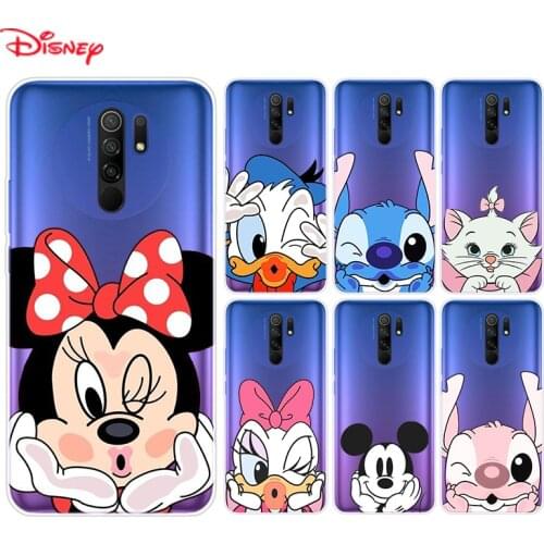 Silicone Cover Diseny Lovely Minnie For Xiaomi Redmi 9T 9 9C 9A 9AT 9i 8 8A 7 6 Pro 7A 6A 5 5A 4X Plus Phone Case