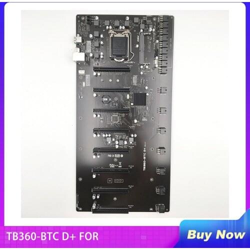 TB360-BTC D+ FOR Biostar Mining Motherboard Multiple Graphics Card Professional Mining Board