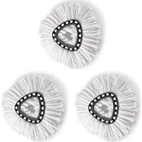 2PCS/3PCS Mop Heads Microfiber Spin Mopping Refill Replacement for O-cedar Easywring 360 Rotating Floor Mop Spare Parts