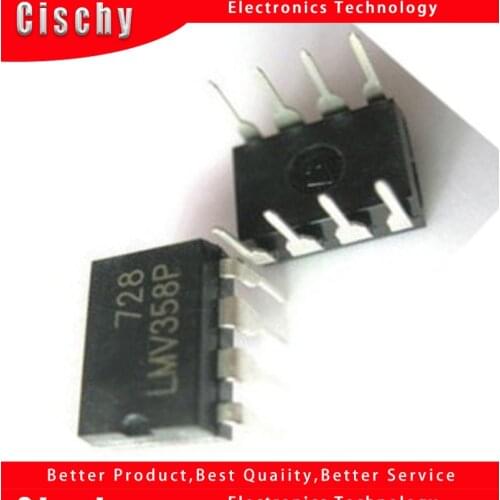 10pcs LMV358P DIP8 LMV358 DIP-8 MV358 DIP