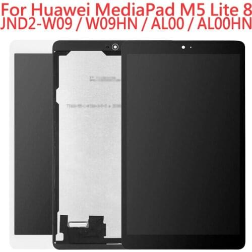 1 Pcs New(Tested)For Huawei MediaPad M5 Lite 8 JDN2-W09 LCD Display Touch Screen Digitizer Assembly assembly Replacement