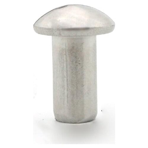 10pcs M5 stainless steel semicircular head rivet solid rivet household solids round cap decoration bolts 15mm-30mm length