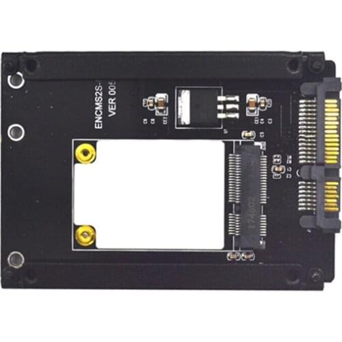 MSATA to SATA3.0 22PIN Adapter Card SSD Expansion Card 6Gbps Interface Adapter MSATA1S-N01