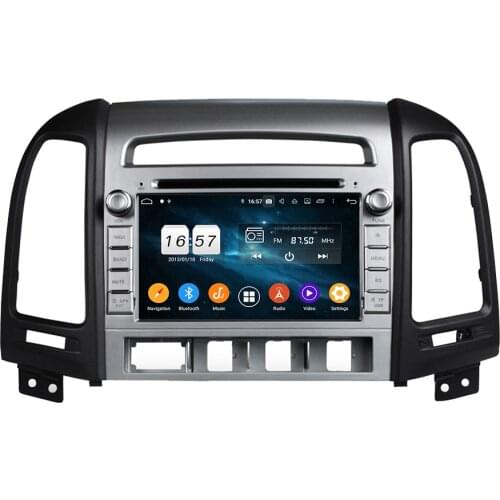 7" 2 Din Android 9.0 Car Multimedia Player For Hyundai Santa Fe 2006-2011 Car DVD Player 8 Core Audio Stereo Navigation DSP GPS