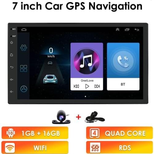 Autoradio 2 Din Android Car Radio Stereo 7 inch Auto Audio RDS Multimidia Player Gps Navigation Touch Screen Universal Head Unit