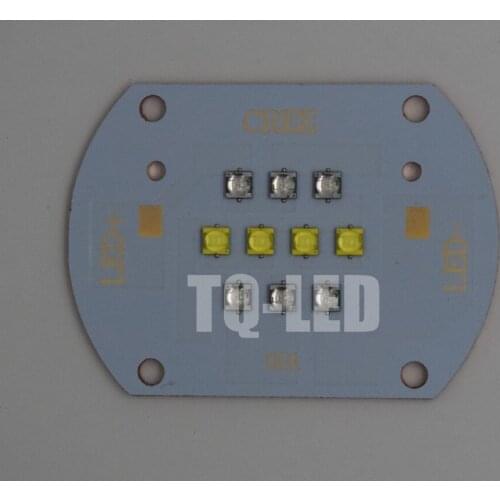 Cree XT-E XTE 50W Led Light 4pcs White + 6pcs Royal Blue For Coral Light