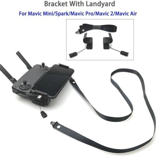 Mavic Mini SE Accessories Mavic Pro Remote Controller Lanyard Extended Phone Clip Holder Handle Bracket For DJI Mavic Air Spark