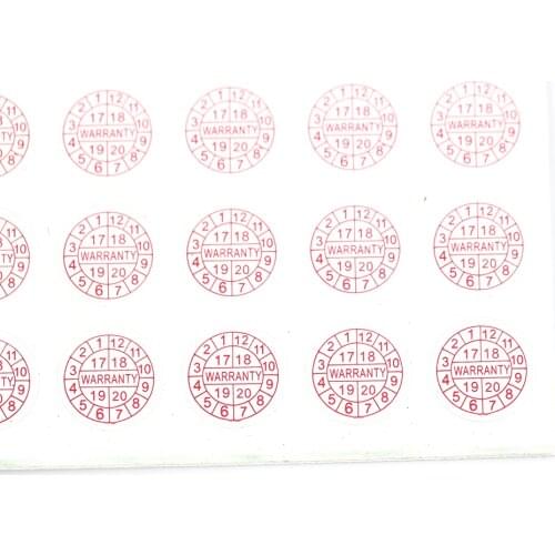 208pcs/lot Warranty sticker,Egg shell stickers fragile sticker void if seal broken, diameter 1cm, custom sticker