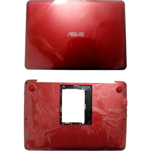 The New ASUS e402SA E402B R417 E402 LCD Back Cover, Bottom Cover, Main Engine Lower Cover Red, 13NL0031AP0101 13NB0B61AP0201