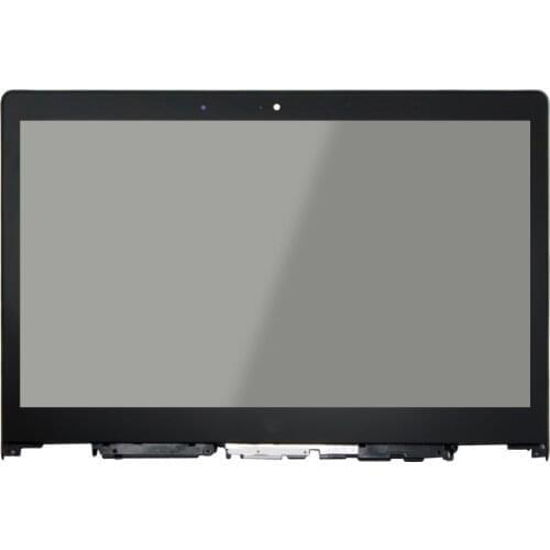 NV140FHM-A10 LCD Display Screen Assembly + Touch Glass Digitizer with Frame For Lenovo YOGA 3 14 80JH 80QD Yoga 700-14ISK