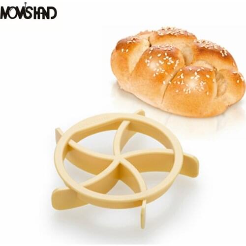 MOMS HAND Delicious Homemade Bread Rolls Cutter for Bread Kaiser Line Mould Kitchen Pastry Baking Tools