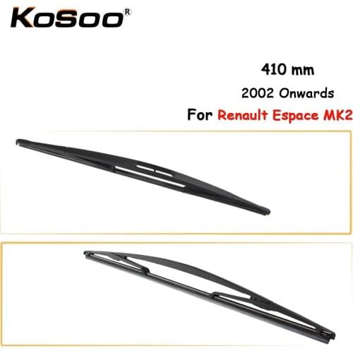 KOSOO Auto Rear Wiper Blade For Renault Espace MK2,410 mm 2002 Onwards Rear Window Windshield Wiper Blades Arm,Car Accessories