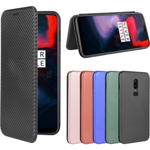 Sunjolly Case for OnePlus 6 Wallet Stand Flip PU Leather Phone Case Cover coque capa OnePlus 6 Case OnePlus 6 Cover